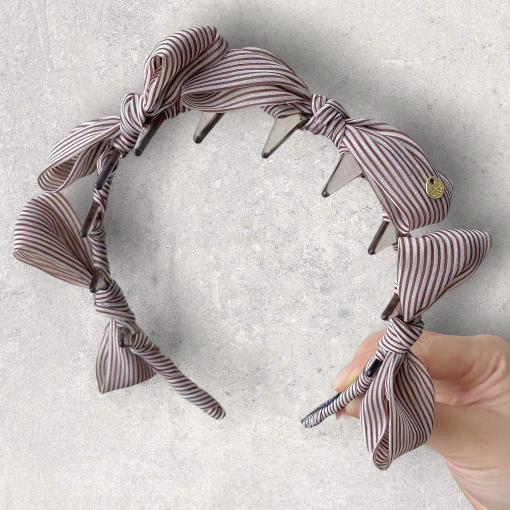 立體蝴蝶結髮箍 Sculptural Bow Headband