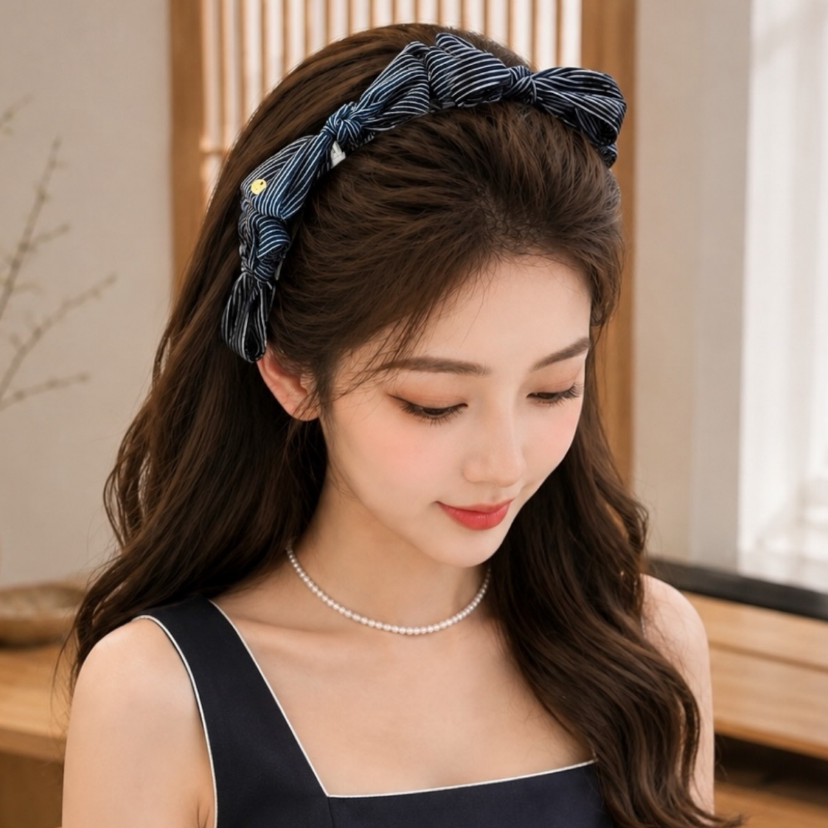 立體蝴蝶結髮箍 Sculptural Bow Headband